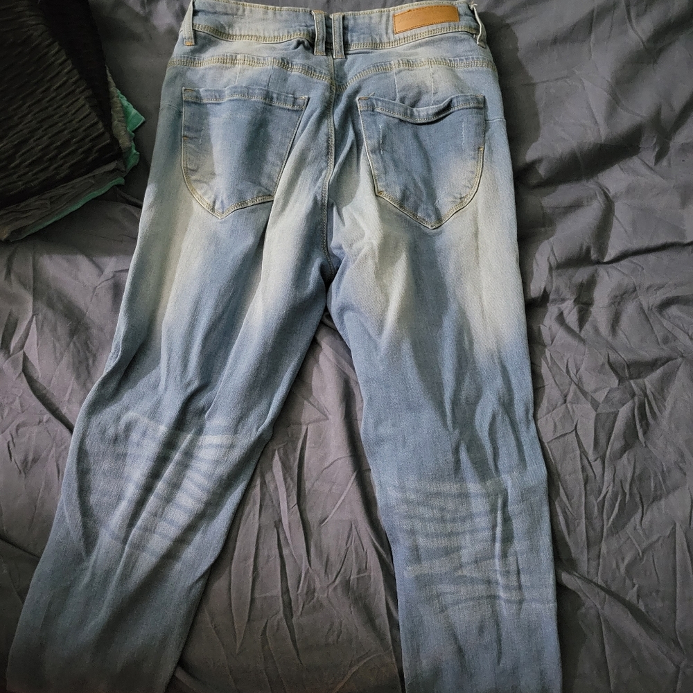 High rise pants